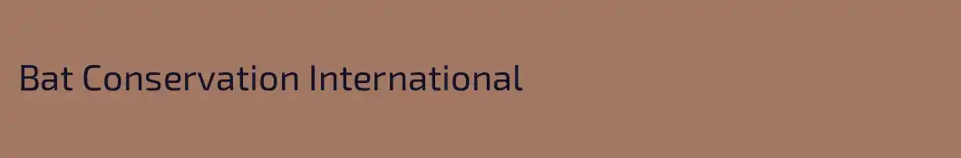 Bat Conservation International